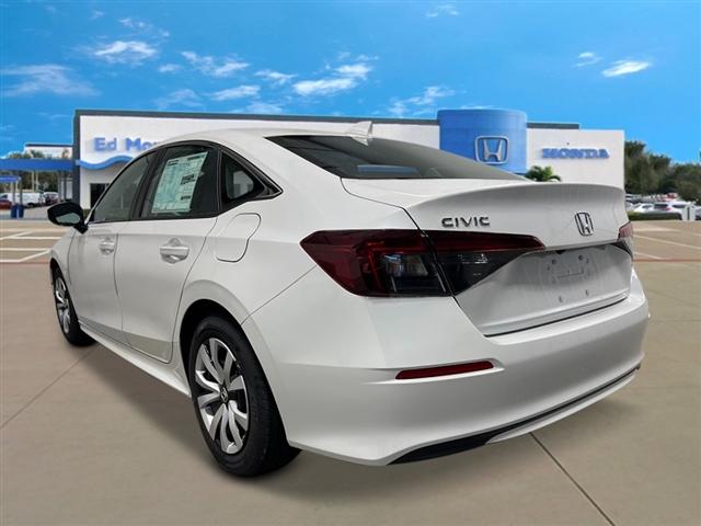 new 2025 Honda Civic car, priced at $25,855