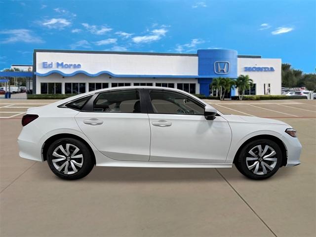 new 2025 Honda Civic car, priced at $25,855