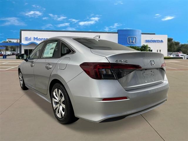 new 2025 Honda Civic car, priced at $25,400