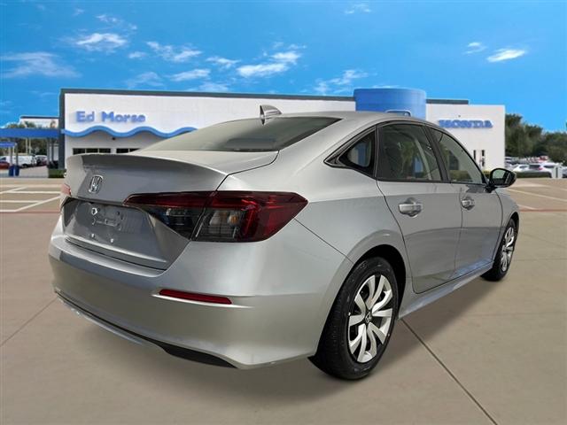 new 2025 Honda Civic car, priced at $25,400