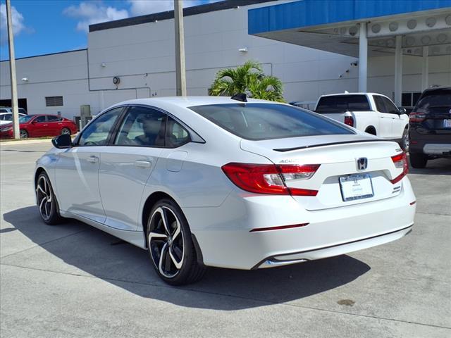 used 2022 Honda Accord Hybrid car, priced at $26,977