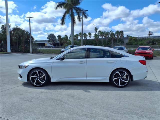 used 2022 Honda Accord Hybrid car, priced at $26,977