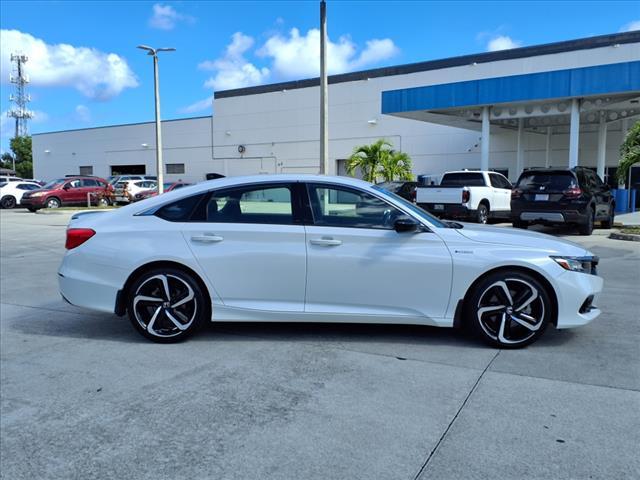 used 2022 Honda Accord Hybrid car, priced at $26,977