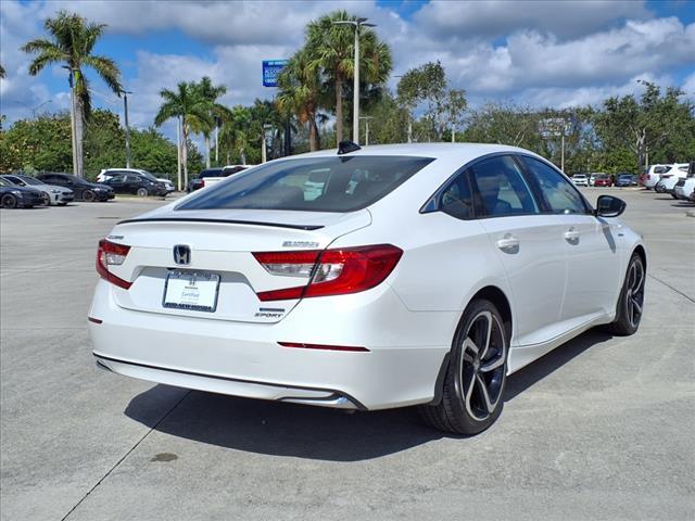 used 2022 Honda Accord Hybrid car, priced at $26,977