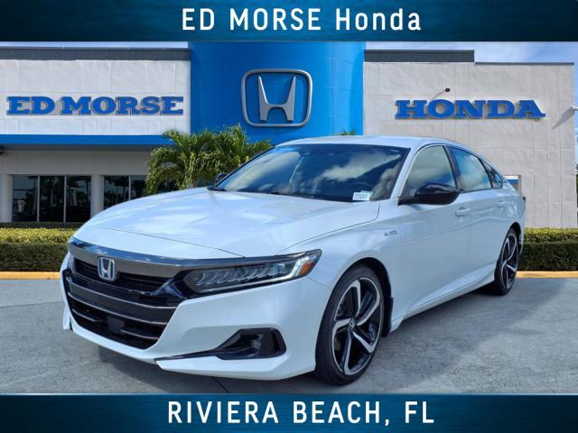 used 2022 Honda Accord Hybrid car, priced at $26,977