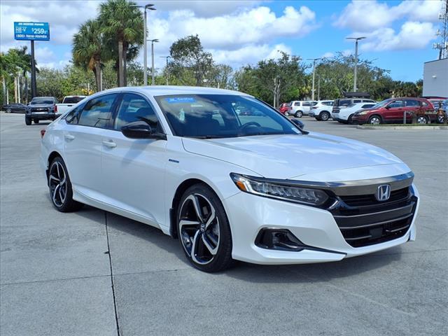 used 2022 Honda Accord Hybrid car, priced at $26,977