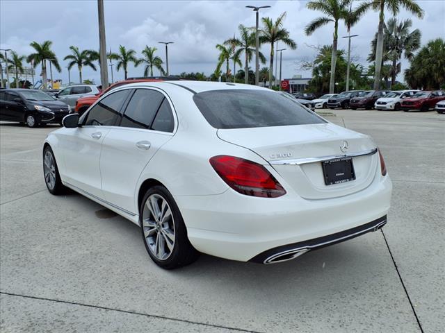 used 2019 Mercedes-Benz C-Class car, priced at $18,777