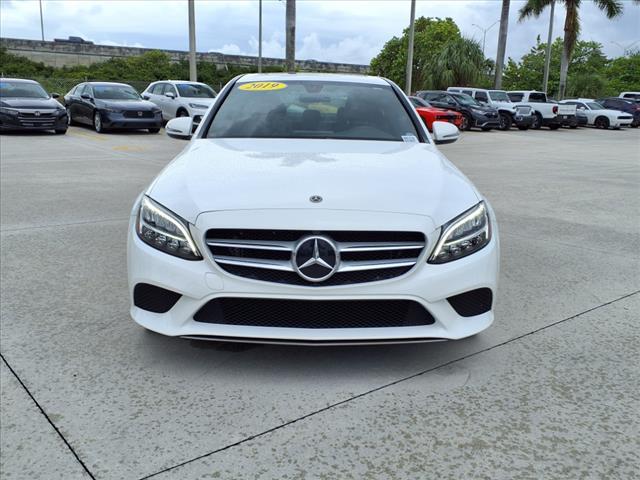 used 2019 Mercedes-Benz C-Class car, priced at $18,777