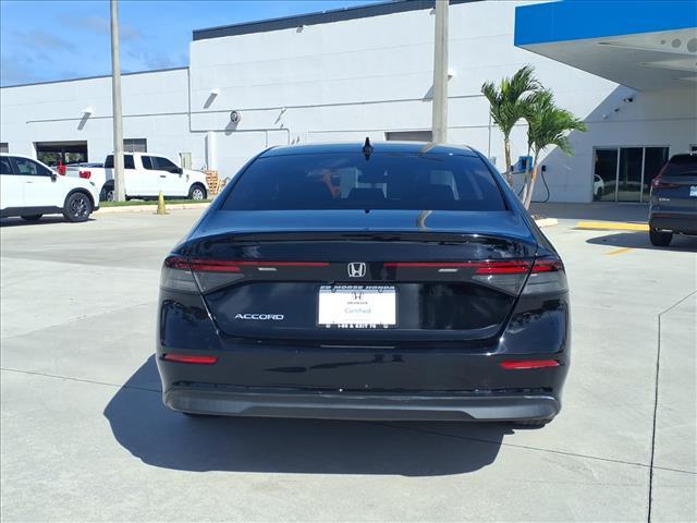 used 2023 Honda Accord car, priced at $23,457
