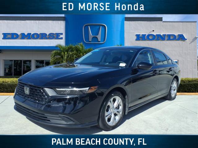 used 2023 Honda Accord car, priced at $23,457