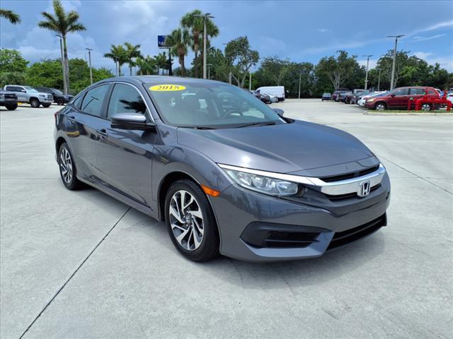 used 2018 Honda Civic car, priced at $18,977