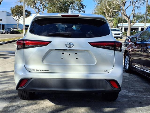 used 2020 Toyota Highlander car, priced at $19,977