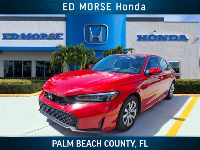 used 2025 Honda Civic car, priced at $23,407