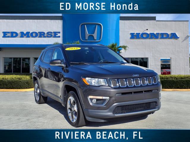 used 2018 Jeep Compass car, priced at $16,577