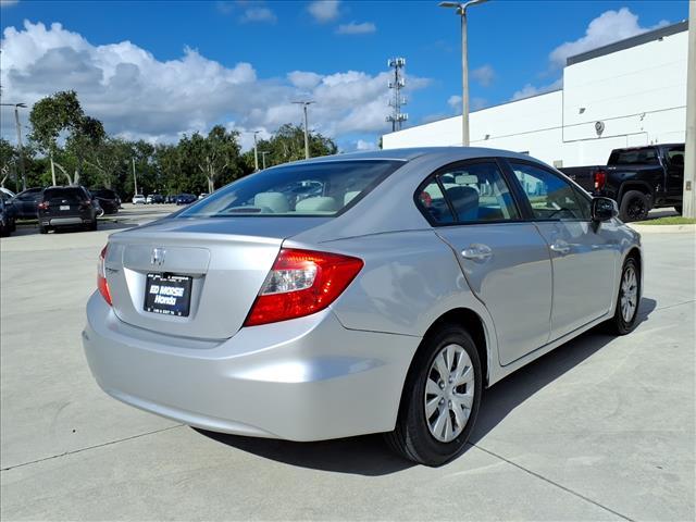 used 2012 Honda Civic car, priced at $8,127