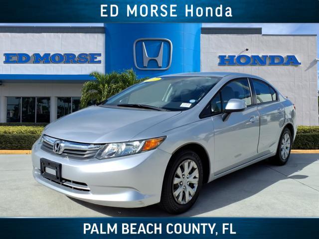 used 2012 Honda Civic car, priced at $8,127