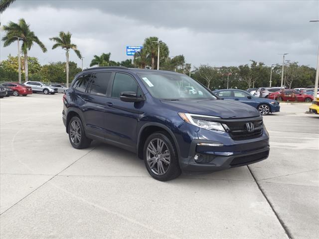 used 2022 Honda Pilot car, priced at $27,579