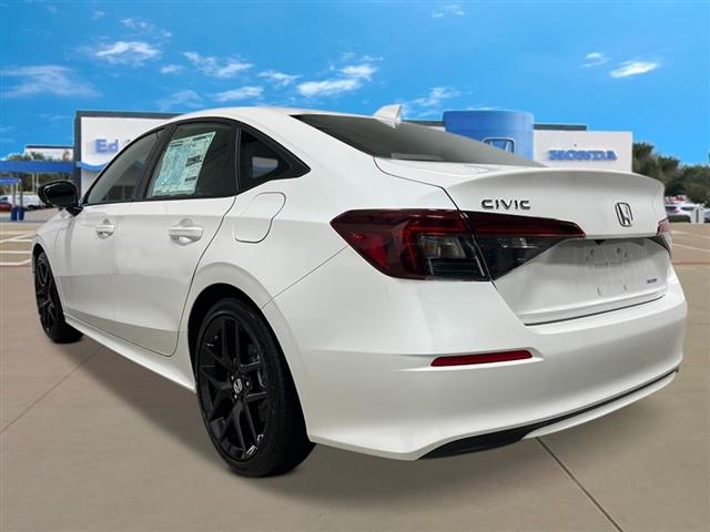 new 2025 Honda Civic Hybrid car, priced at $30,555