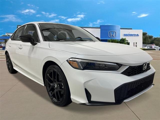 new 2025 Honda Civic Hybrid car, priced at $30,555