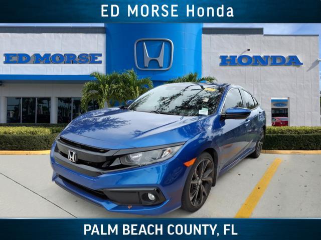 used 2020 Honda Civic car, priced at $20,357