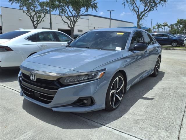 used 2022 Honda Accord Hybrid car, priced at $18,577