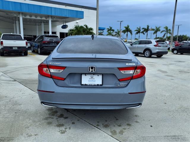 used 2022 Honda Accord Hybrid car, priced at $18,577