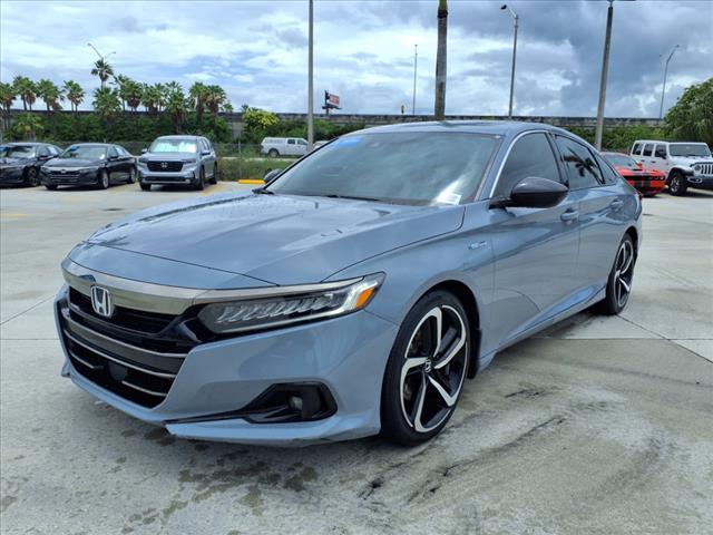 used 2022 Honda Accord Hybrid car, priced at $18,577