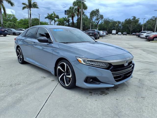 used 2022 Honda Accord Hybrid car, priced at $18,577