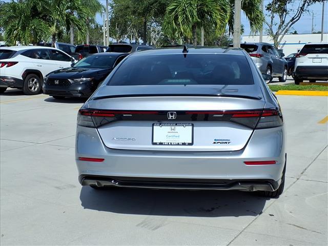 used 2023 Honda Accord Hybrid car, priced at $26,877