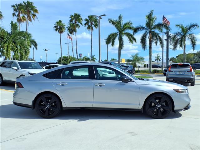 used 2023 Honda Accord Hybrid car, priced at $26,877