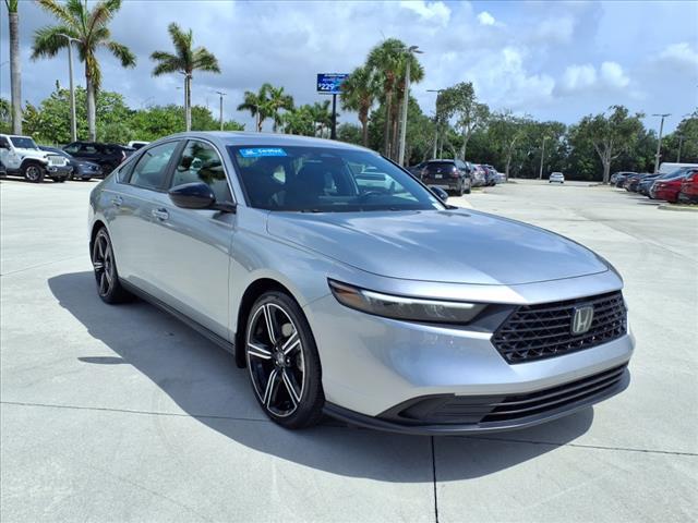 used 2024 Honda Accord Hybrid car, priced at $26,877