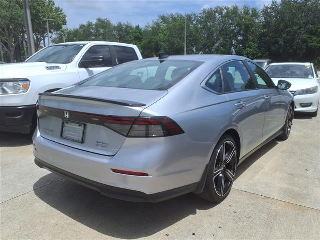 used 2024 Honda Accord Hybrid car, priced at $28,357