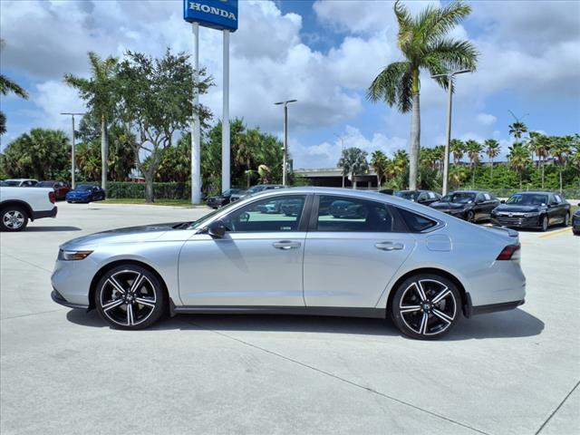 used 2024 Honda Accord Hybrid car, priced at $26,877