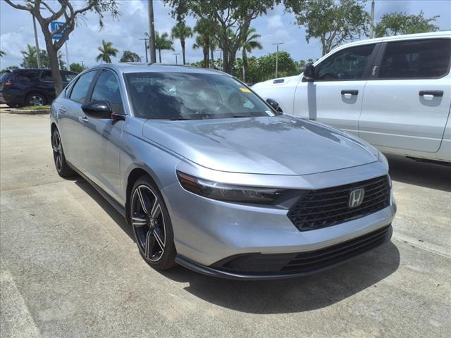used 2024 Honda Accord Hybrid car, priced at $28,357