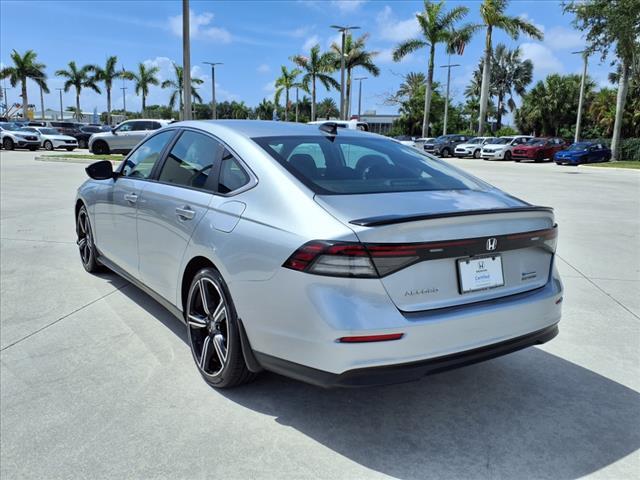 used 2024 Honda Accord Hybrid car, priced at $26,877