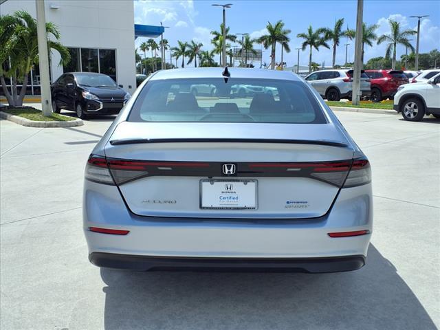 used 2024 Honda Accord Hybrid car, priced at $26,877