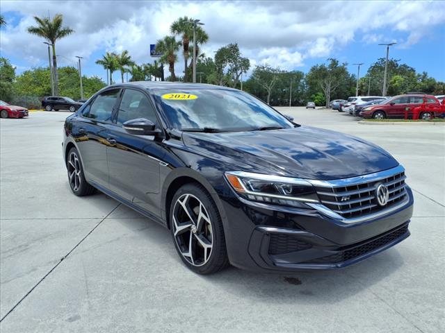 used 2021 Volkswagen Passat car, priced at $18,777