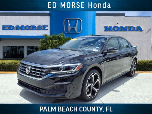 used 2021 Volkswagen Passat car, priced at $19,987