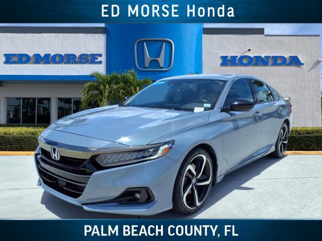 used 2022 Honda Accord car, priced at $23,107