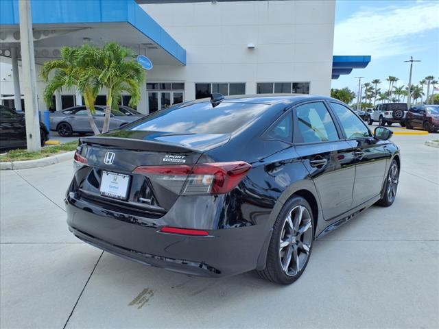 used 2025 Honda Civic Hybrid car, priced at $29,107