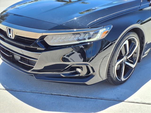 used 2022 Honda Accord car, priced at $25,107