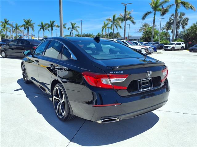 used 2022 Honda Accord car, priced at $25,107