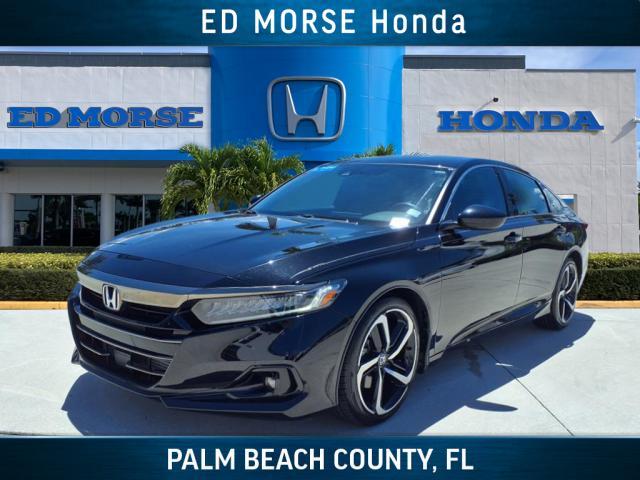 used 2022 Honda Accord car, priced at $25,107