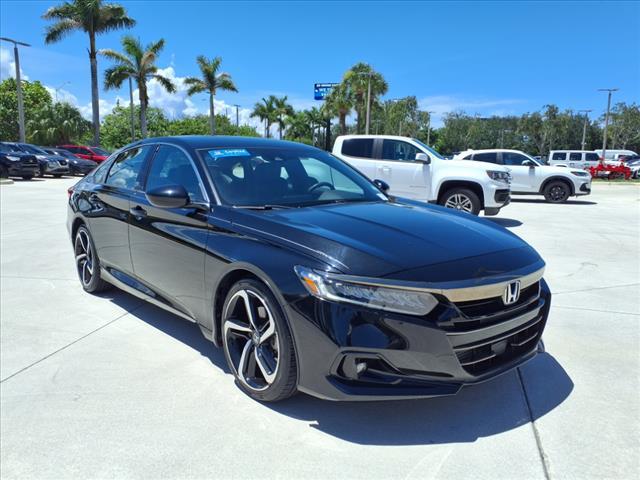 used 2022 Honda Accord car, priced at $25,107