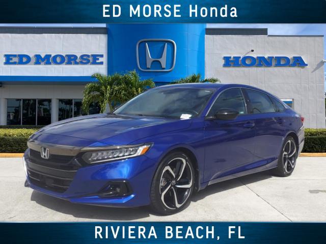 used 2021 Honda Accord car, priced at $24,135