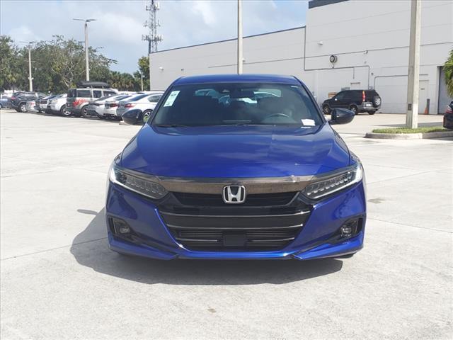 used 2021 Honda Accord car, priced at $24,135