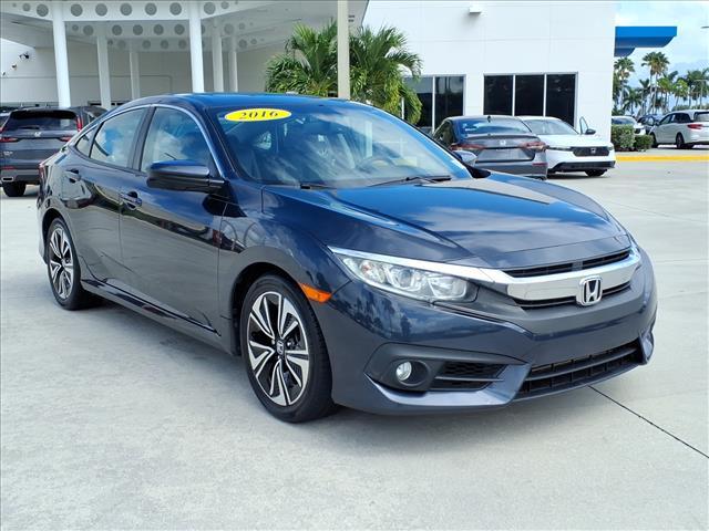 used 2016 Honda Civic car, priced at $17,577