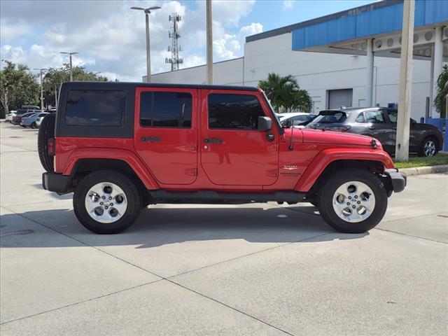 used 2014 Jeep Wrangler Unlimited car, priced at $18,725