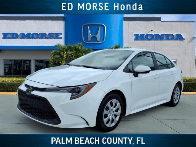 used 2021 Toyota Corolla car, priced at $13,377