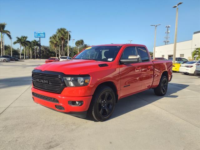 used 2021 Ram 1500 car, priced at $27,400